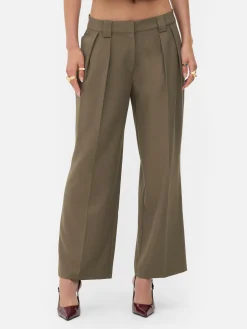 Pantalon Large Plissé Rita Ora