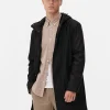 Parka Caoutchoutée à Capuche