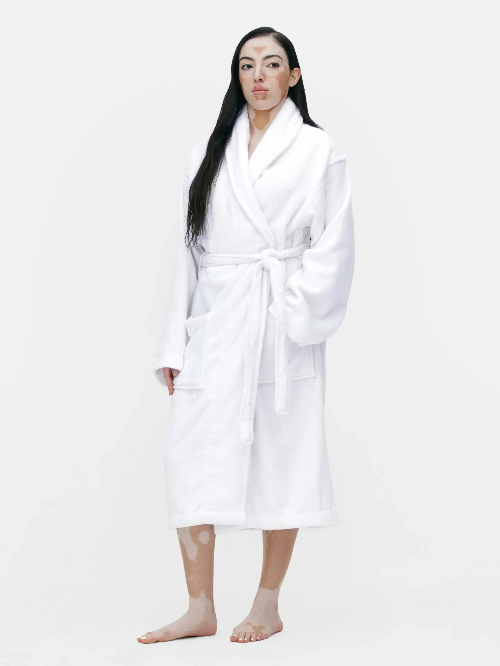 Peignoir De Spa En Tissu-éponge Coton