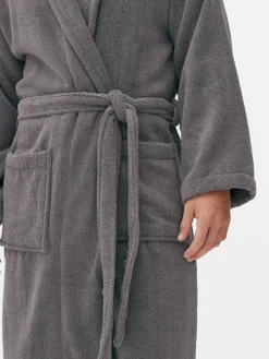 Peignoir De Spa En Tissu-éponge Coton