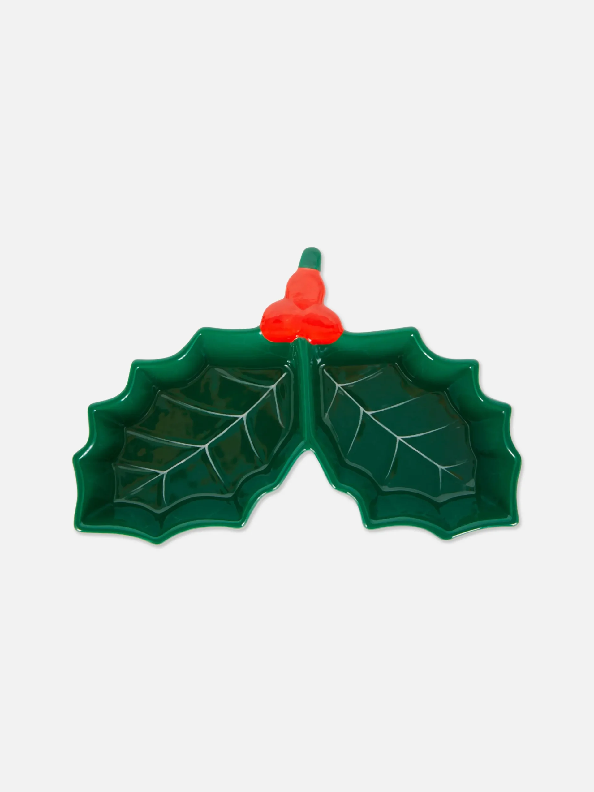 Petit Bol De Noël En Forme De Houx