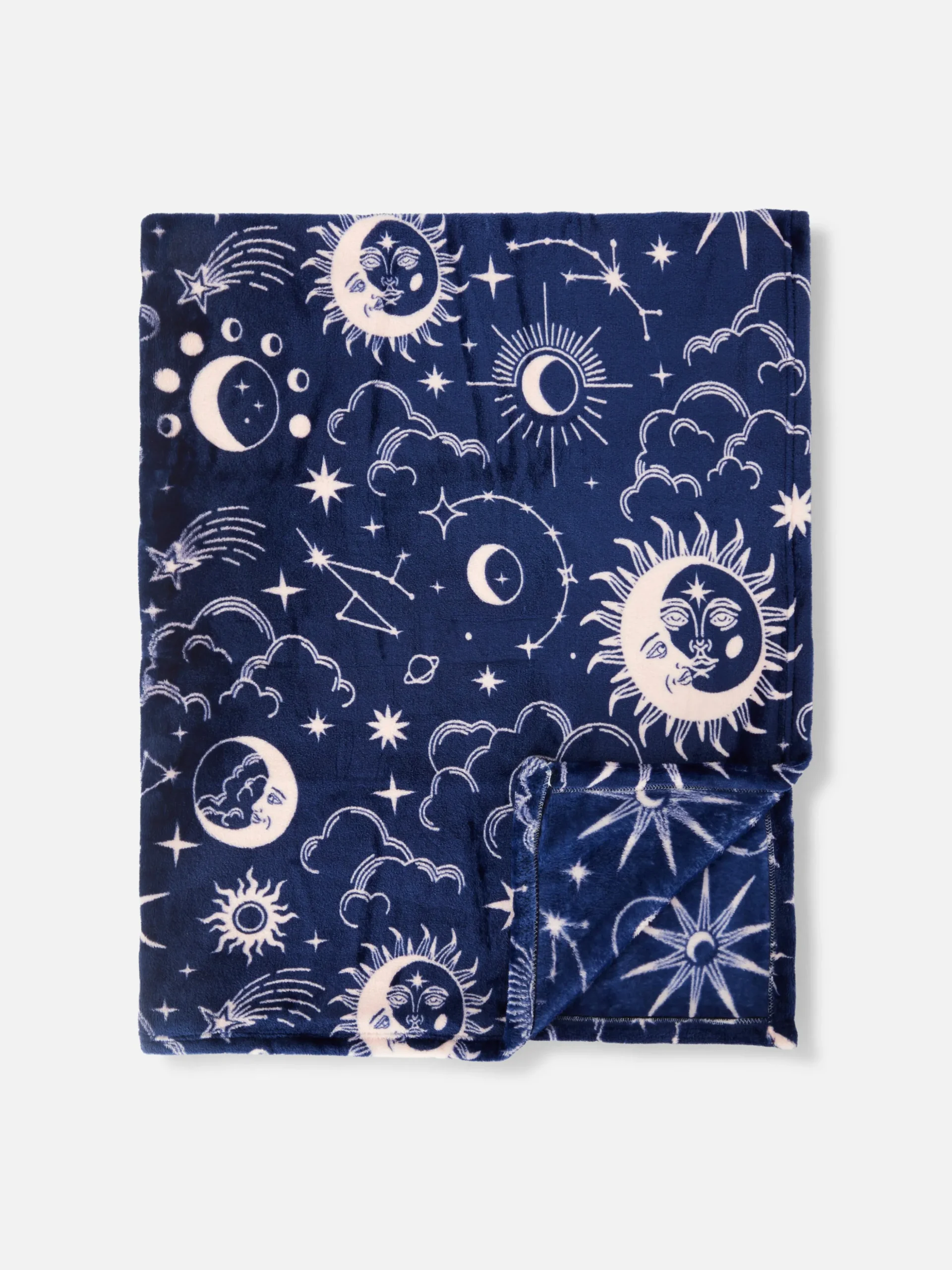 Petite Couverture Ultra-douce à Motif Céleste