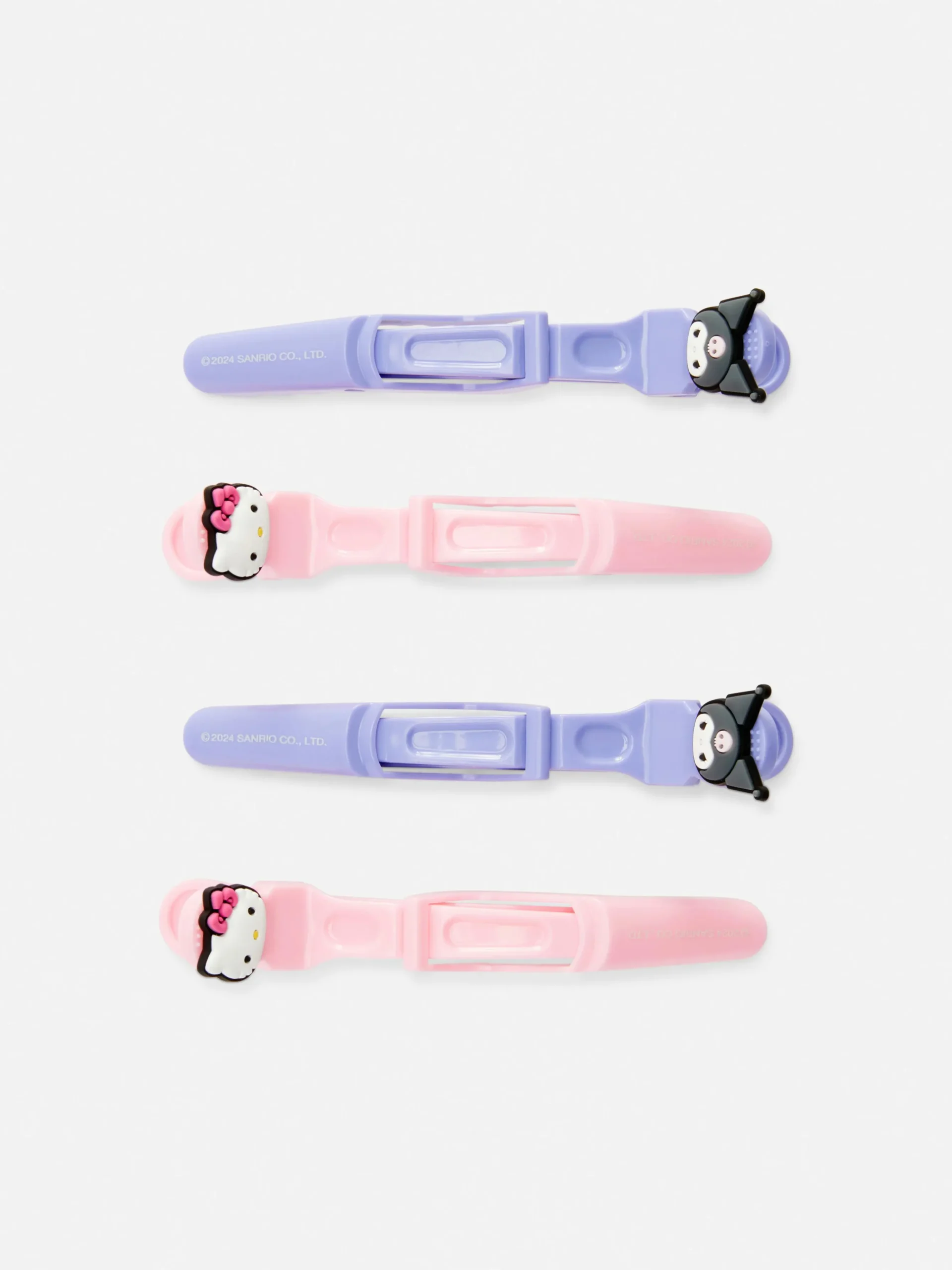 Pinces Crocodile Hello Kitty Et Kuromi