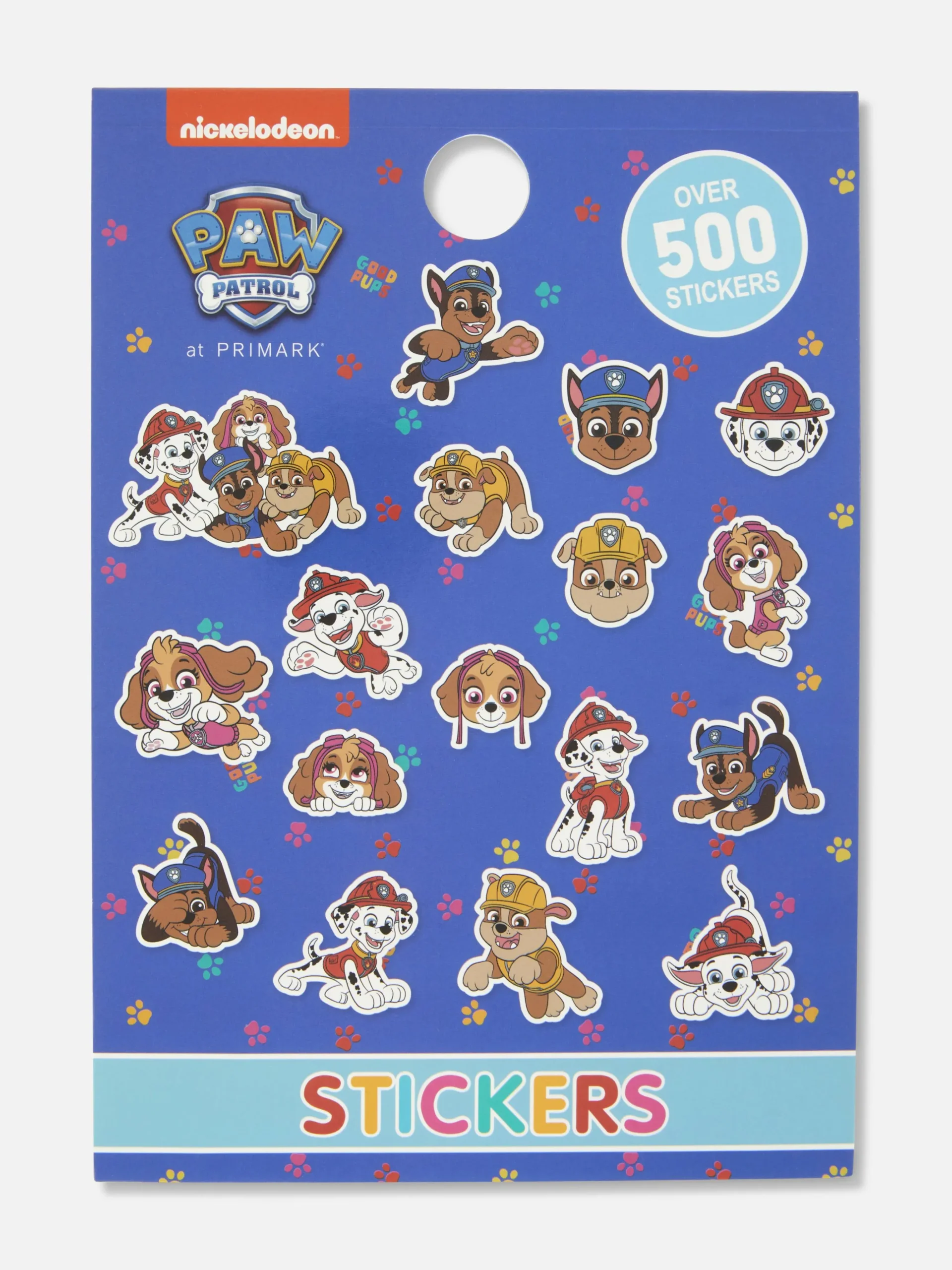 Pochette De 500 Autocollants PAW Patrol