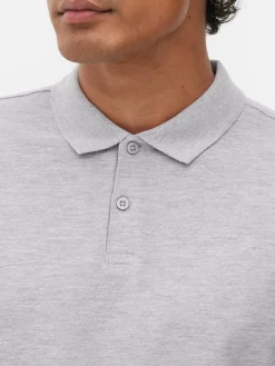 Polo En Piqué à Manches Courtes