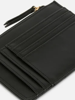 Porte-cartes Matelassé à Initiale