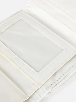 Porte-monnaie En Simili Cuir Effet Croco Avec Initiale