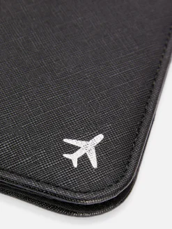 Porte-passeport En Simili Cuir