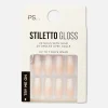 PS... Faux Ongles Brillants Stiletto Effet Dégradé