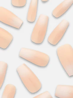 PS... Faux Ongles Brillants Stiletto Effet Dégradé
