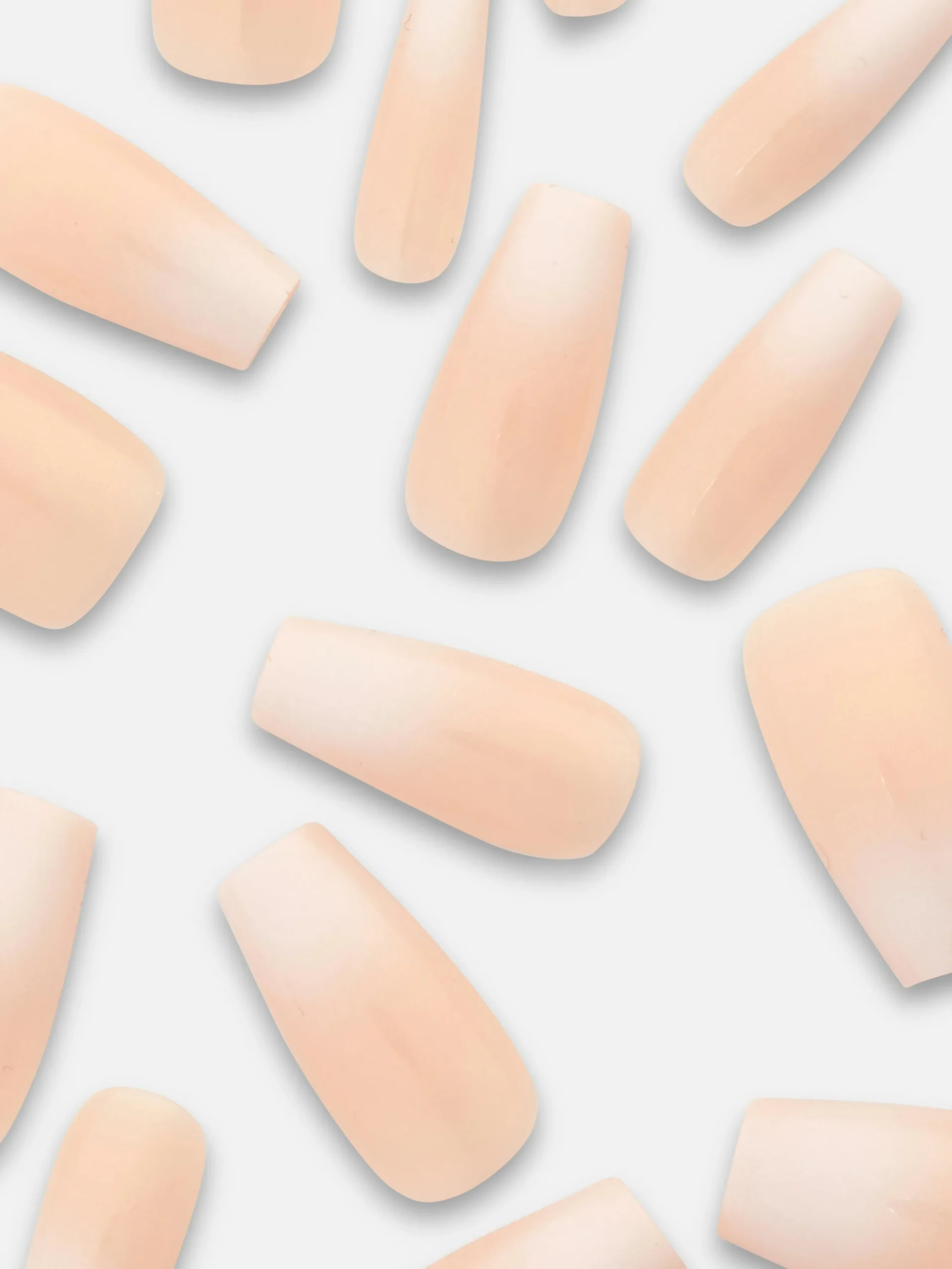 PS... Faux Ongles Brillants Stiletto Effet Dégradé