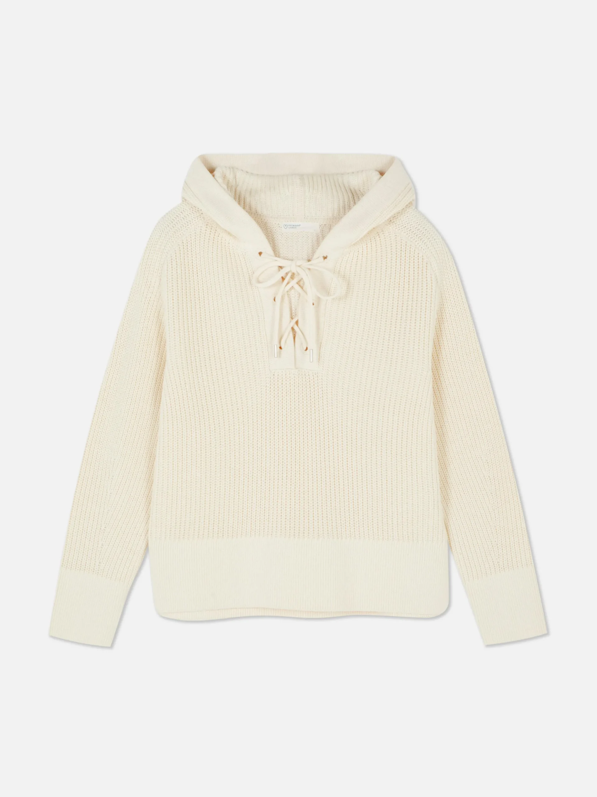 Pull à Capuche à Lacet En Treillage Sur Le Devant