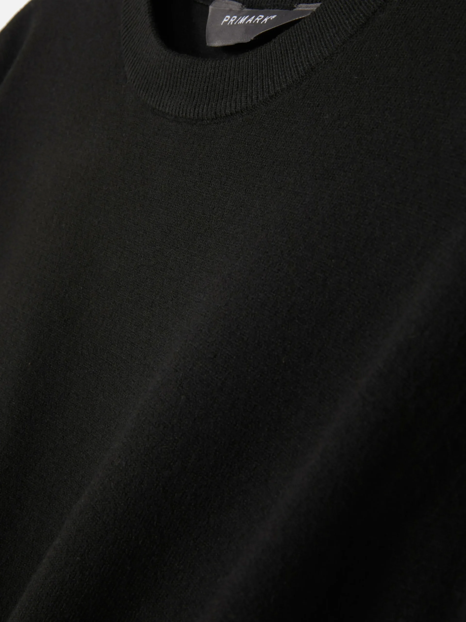 Pull En Maille Fine à Col Ras-du-cou