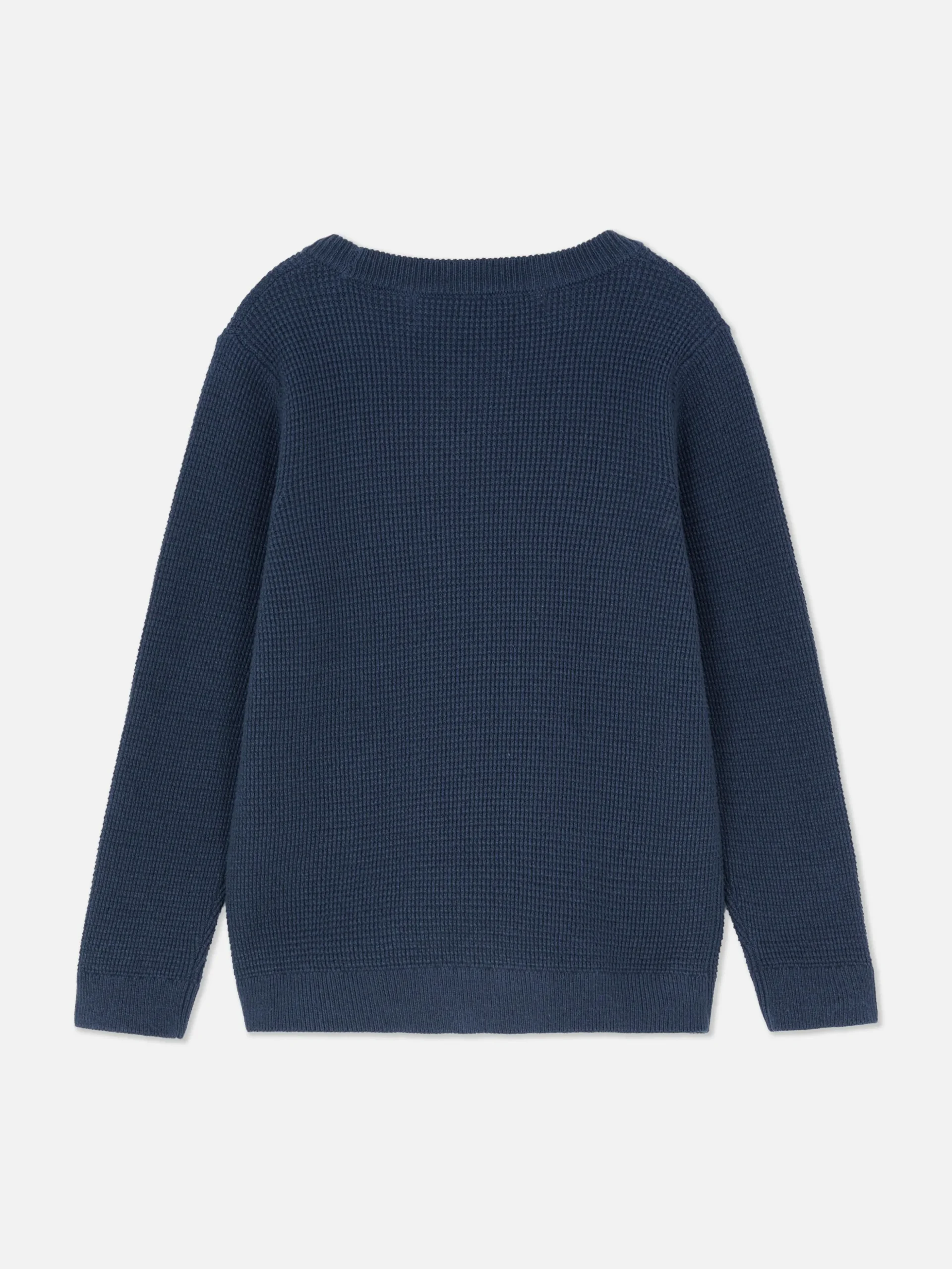 Pull En Maille Gaufrée Pour Garçon