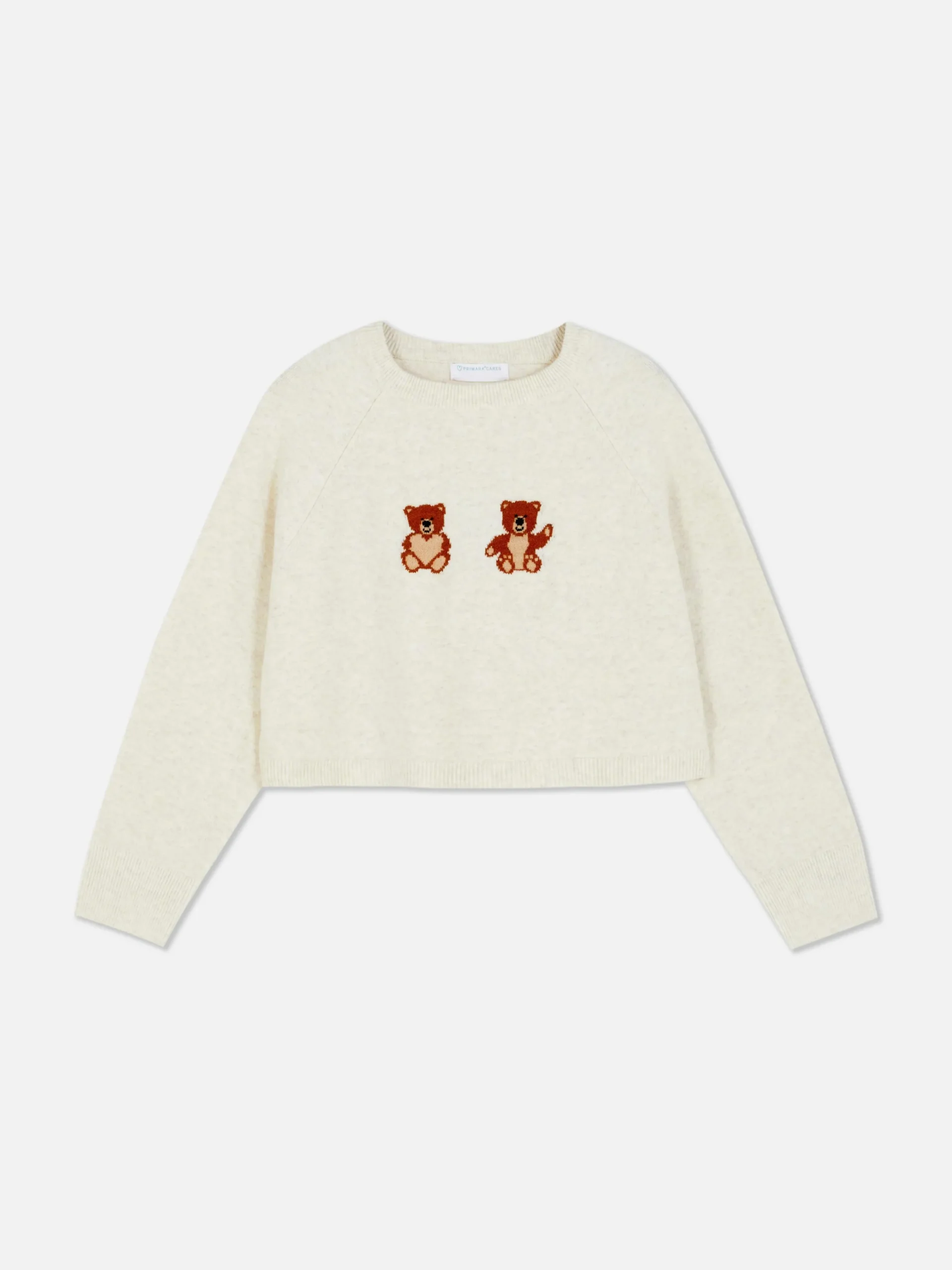 Pull En Maille Ours En Peluche