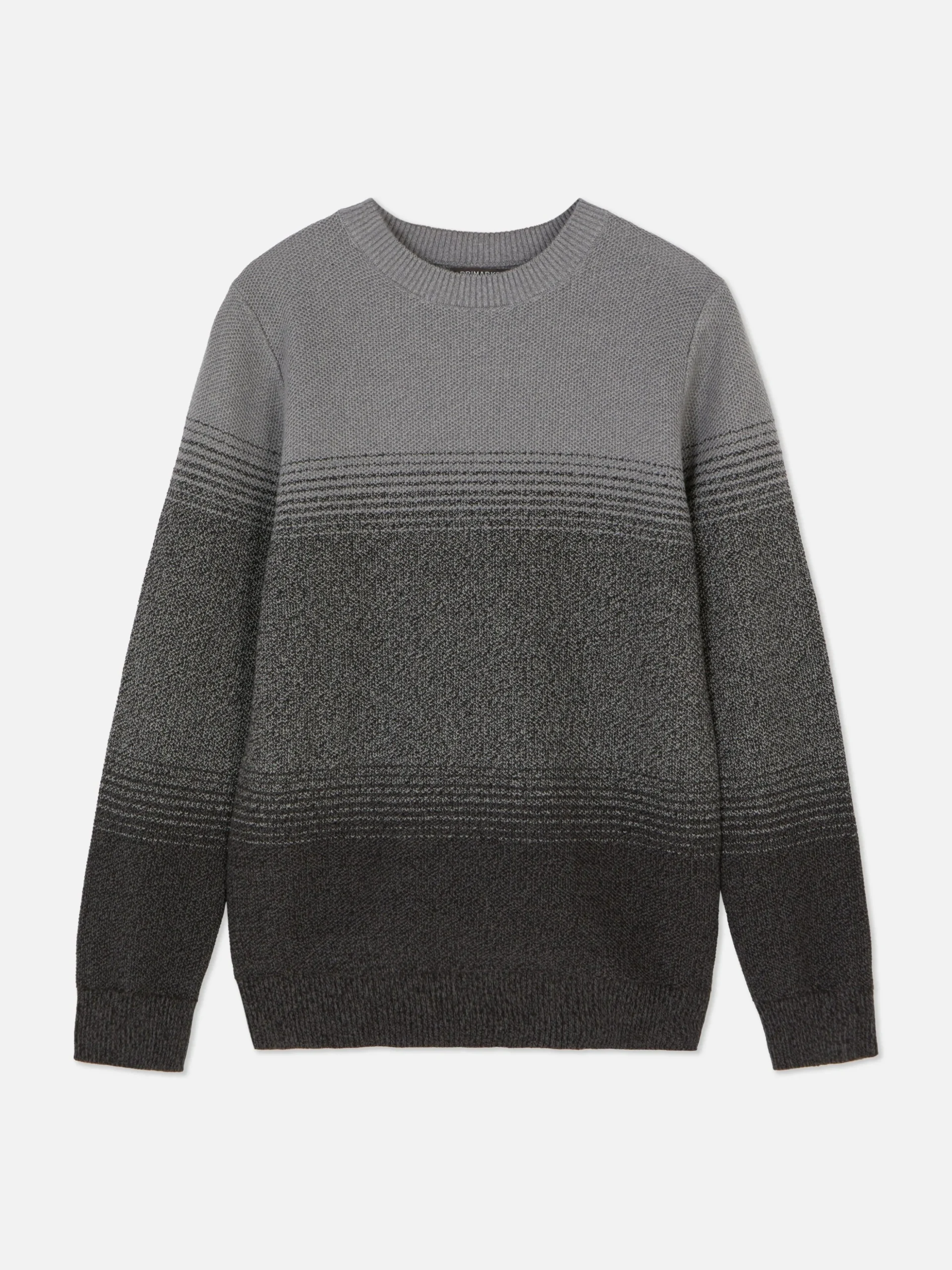 Pull En Maille Texturée à Rayures