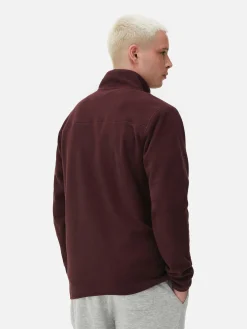 Pull En Molleton à Col Zippé