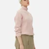 Pull Tricoté à Encolure Zippée