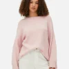 Pull Tricoté Avec Manches à Revers