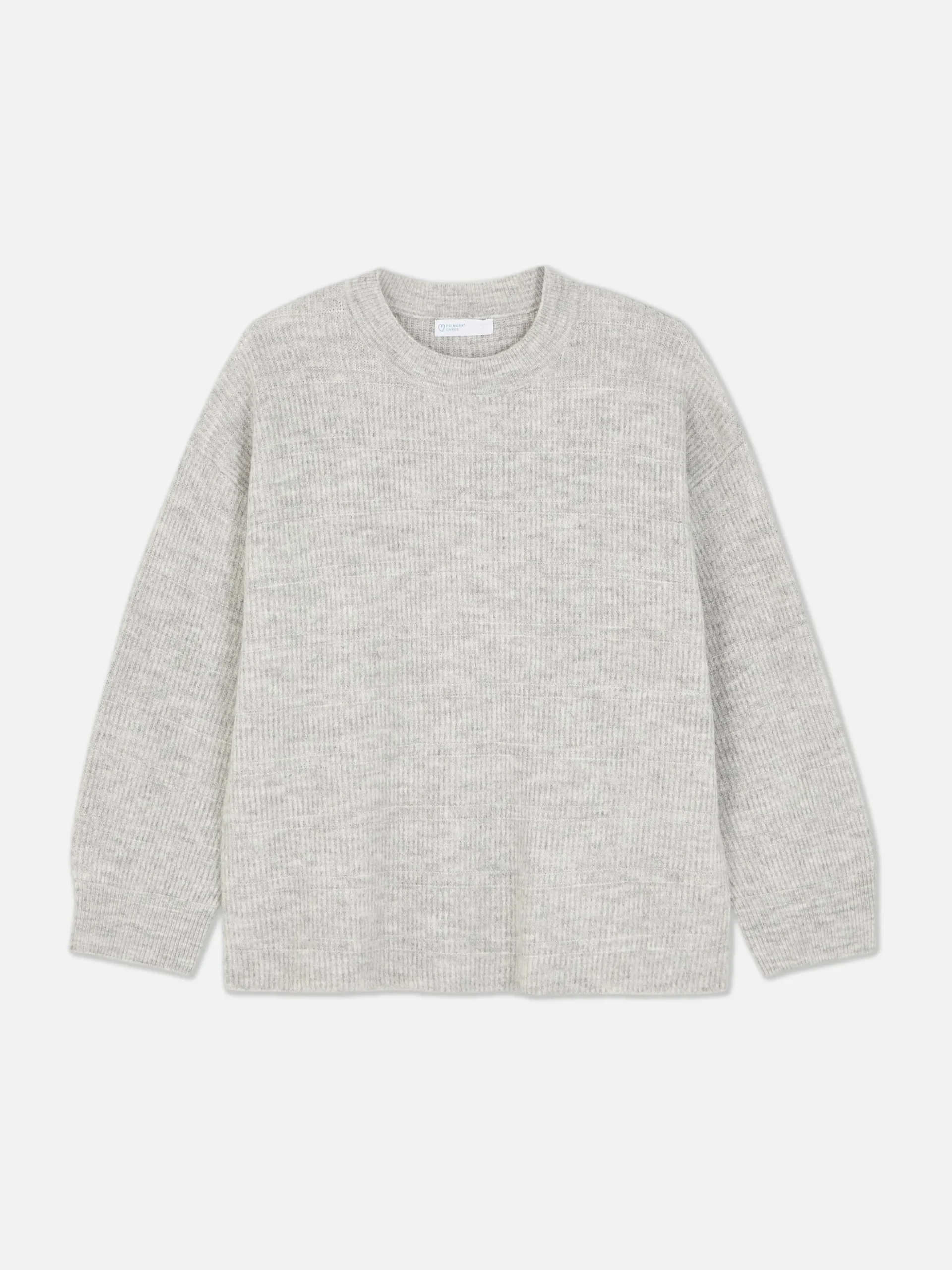 Pull Tricoté Avec Manches à Revers