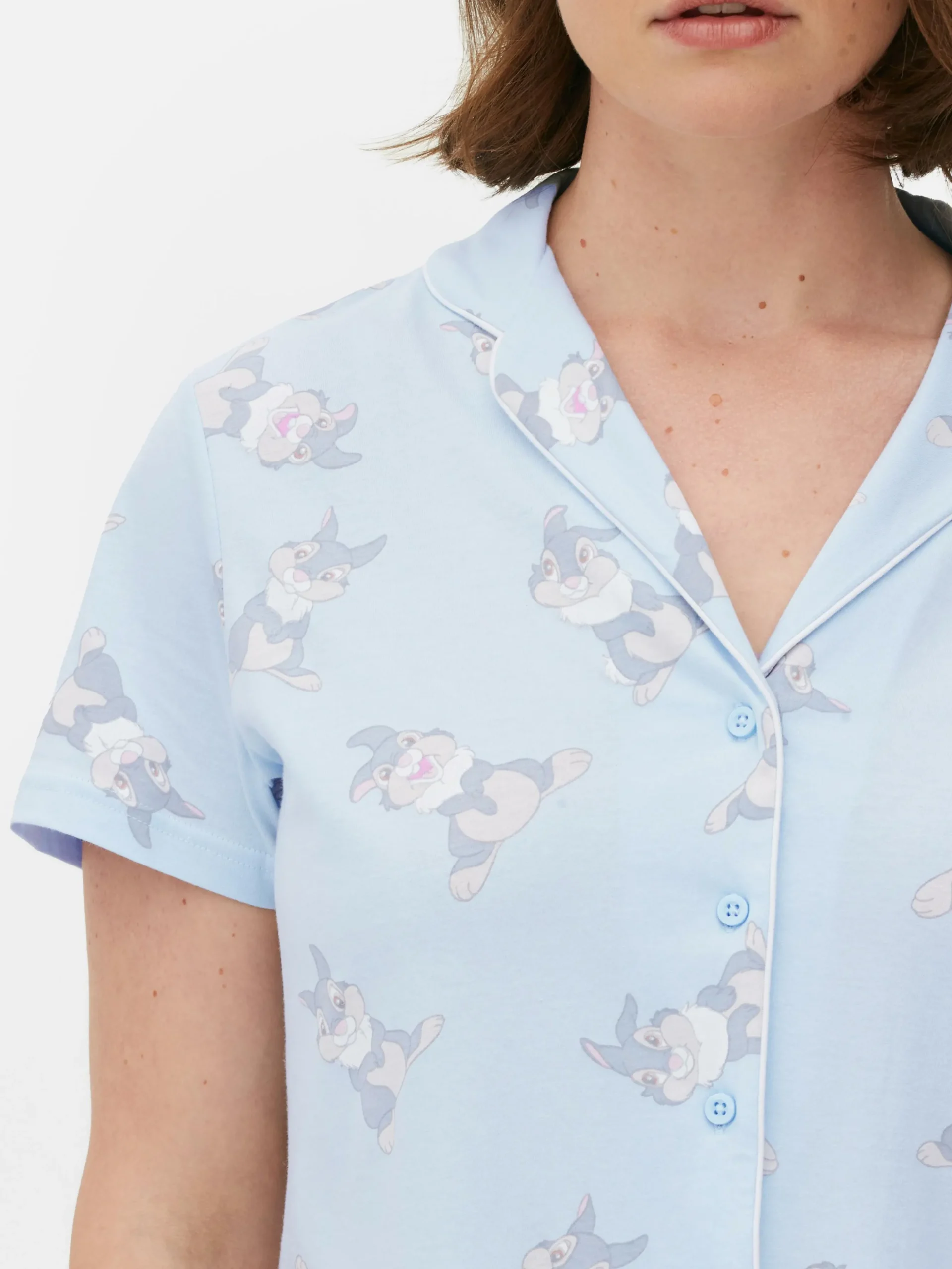 Pyjama à Manches Courtes Disney Bambi Panpan