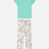 Pyjama à Manches Courtes Et Motif
