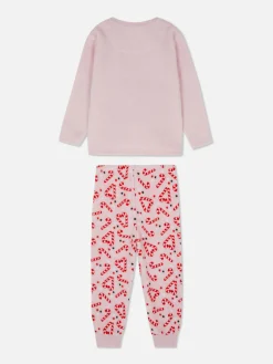 Pyjama De Noël En Molleton à Motif Licorne