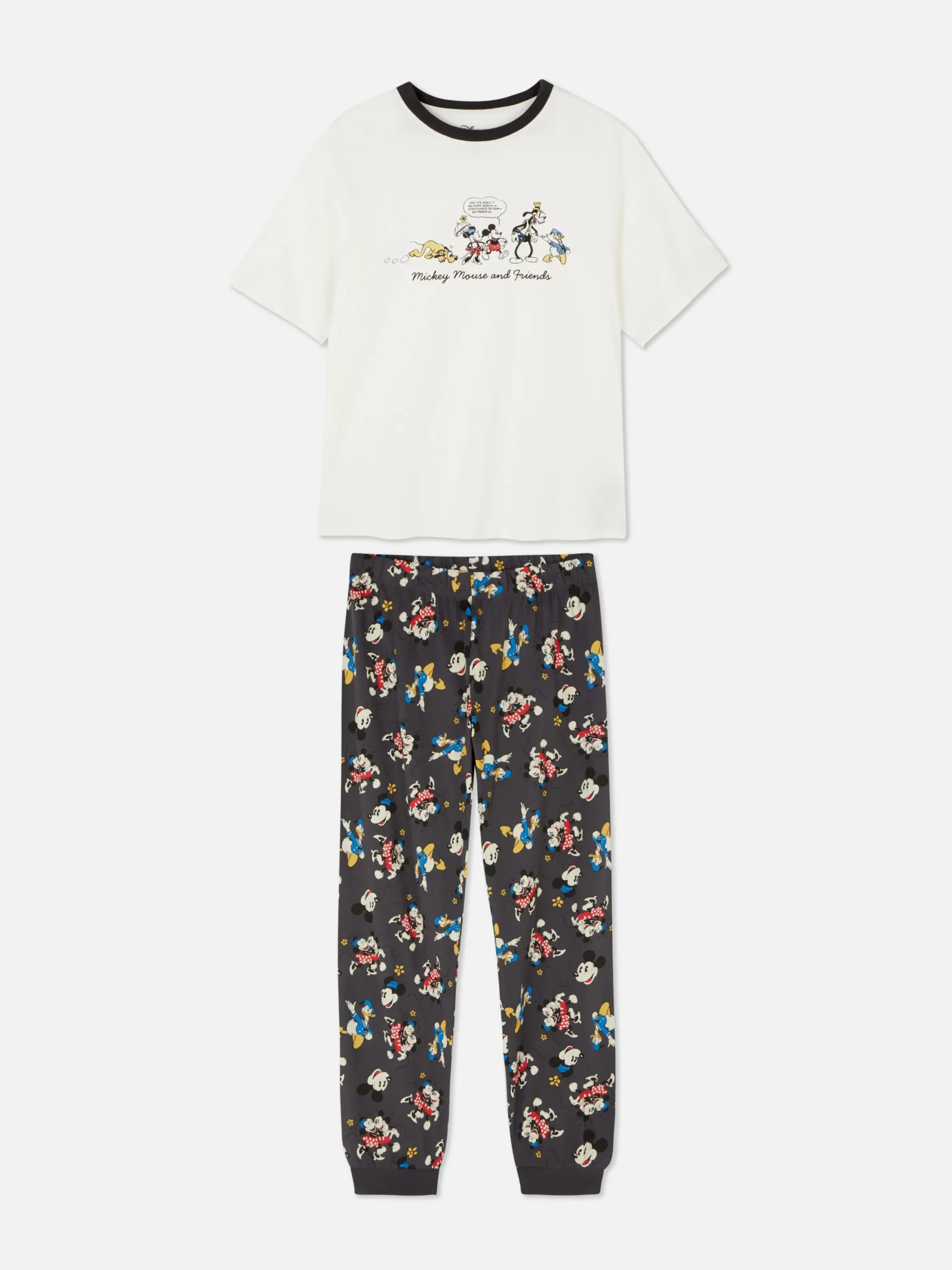 Pyjama En Jersey à Imprimé Personnage Disney