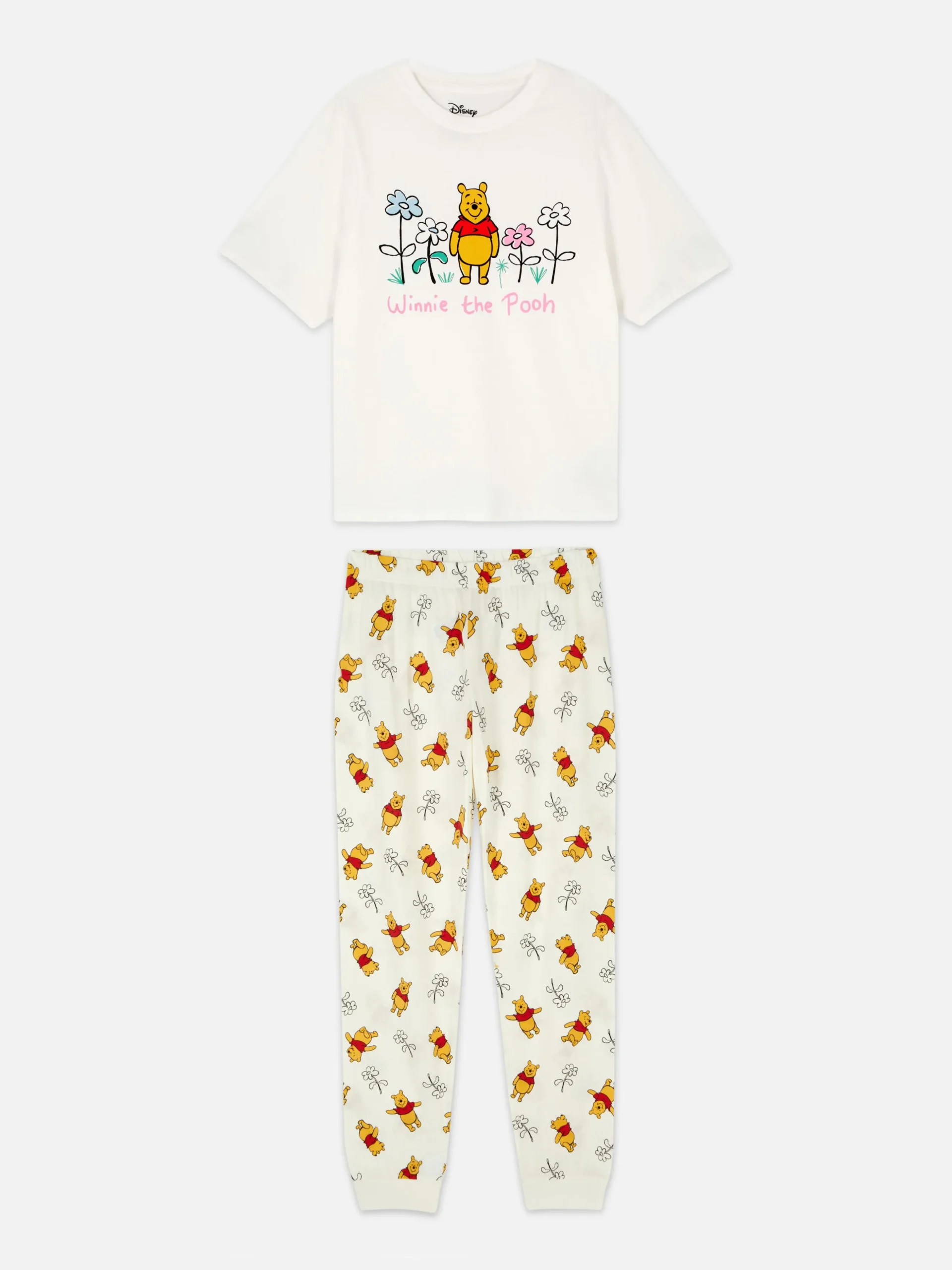 Pyjama En Jersey à Imprimé Personnage Disney