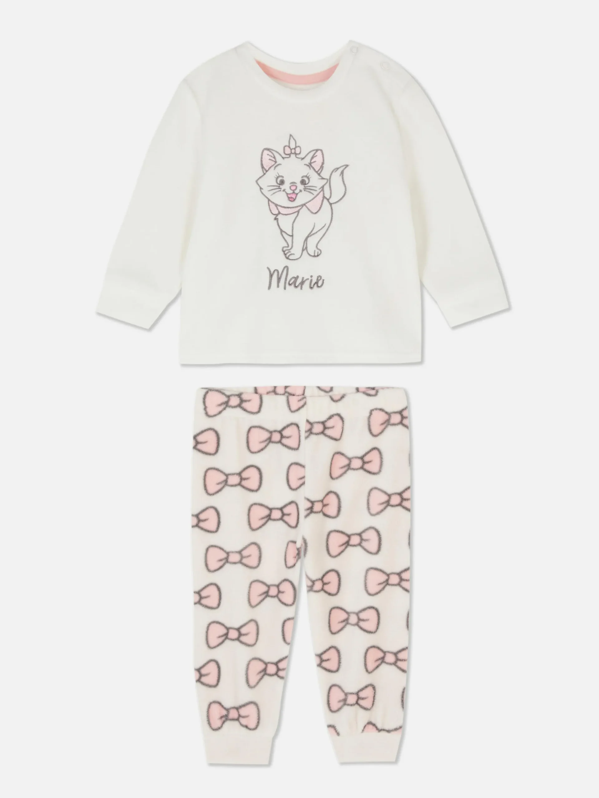Pyjama En Molleton à Manches Longues Disney Les Aristochats Marie