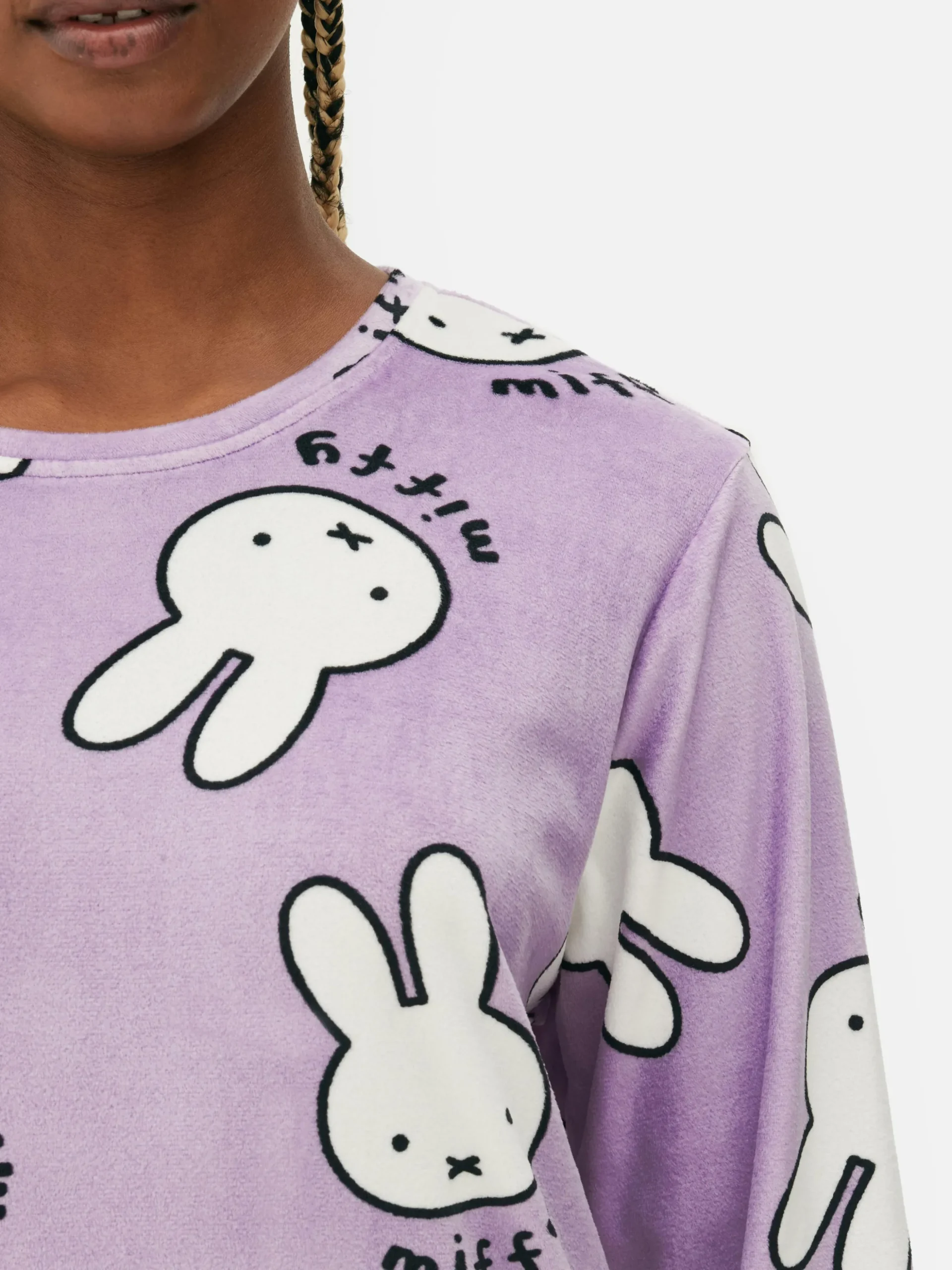 Pyjama En Molleton à Manches Longues Miffy