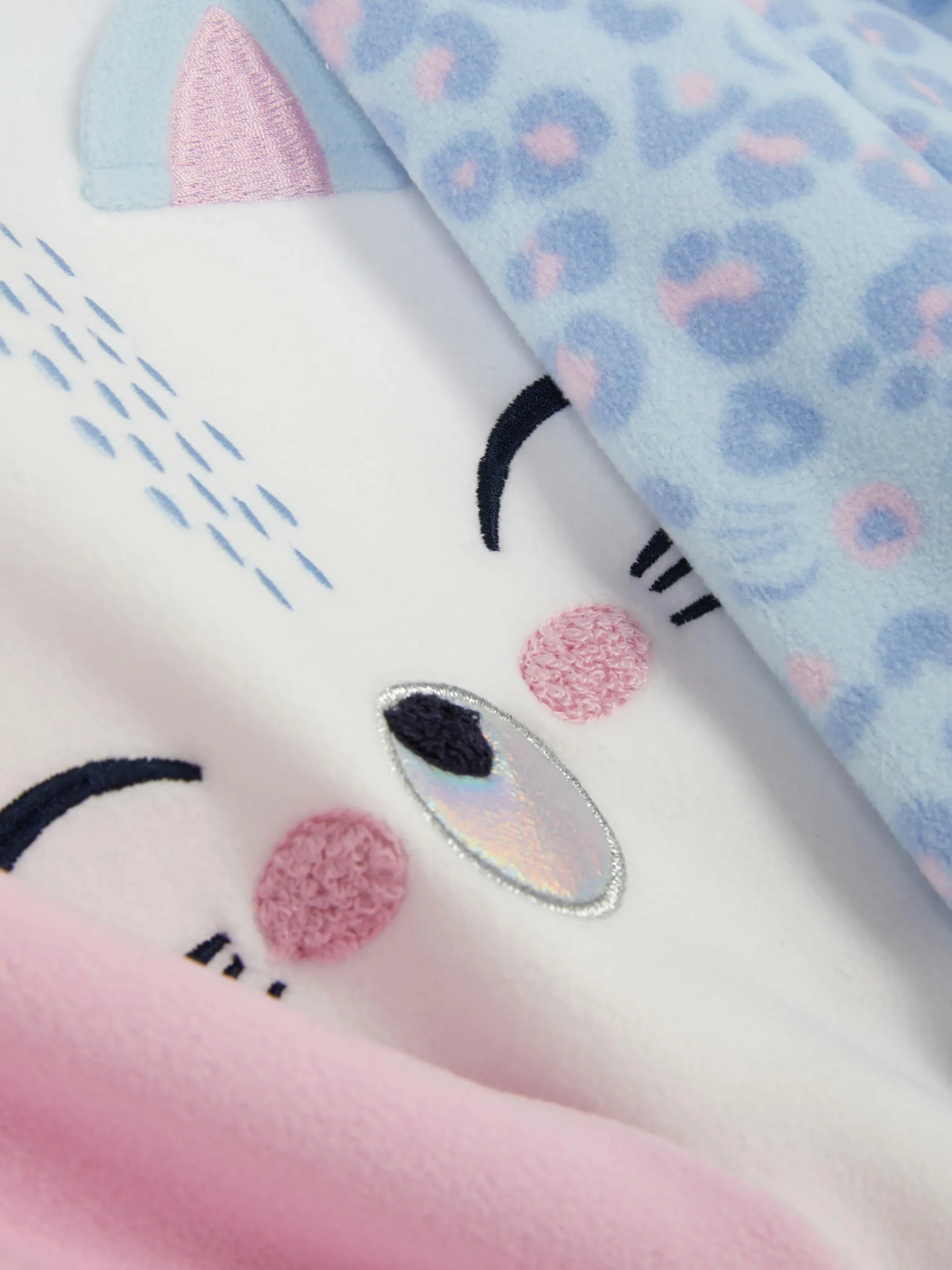 Pyjama En Molleton à Motif Chat