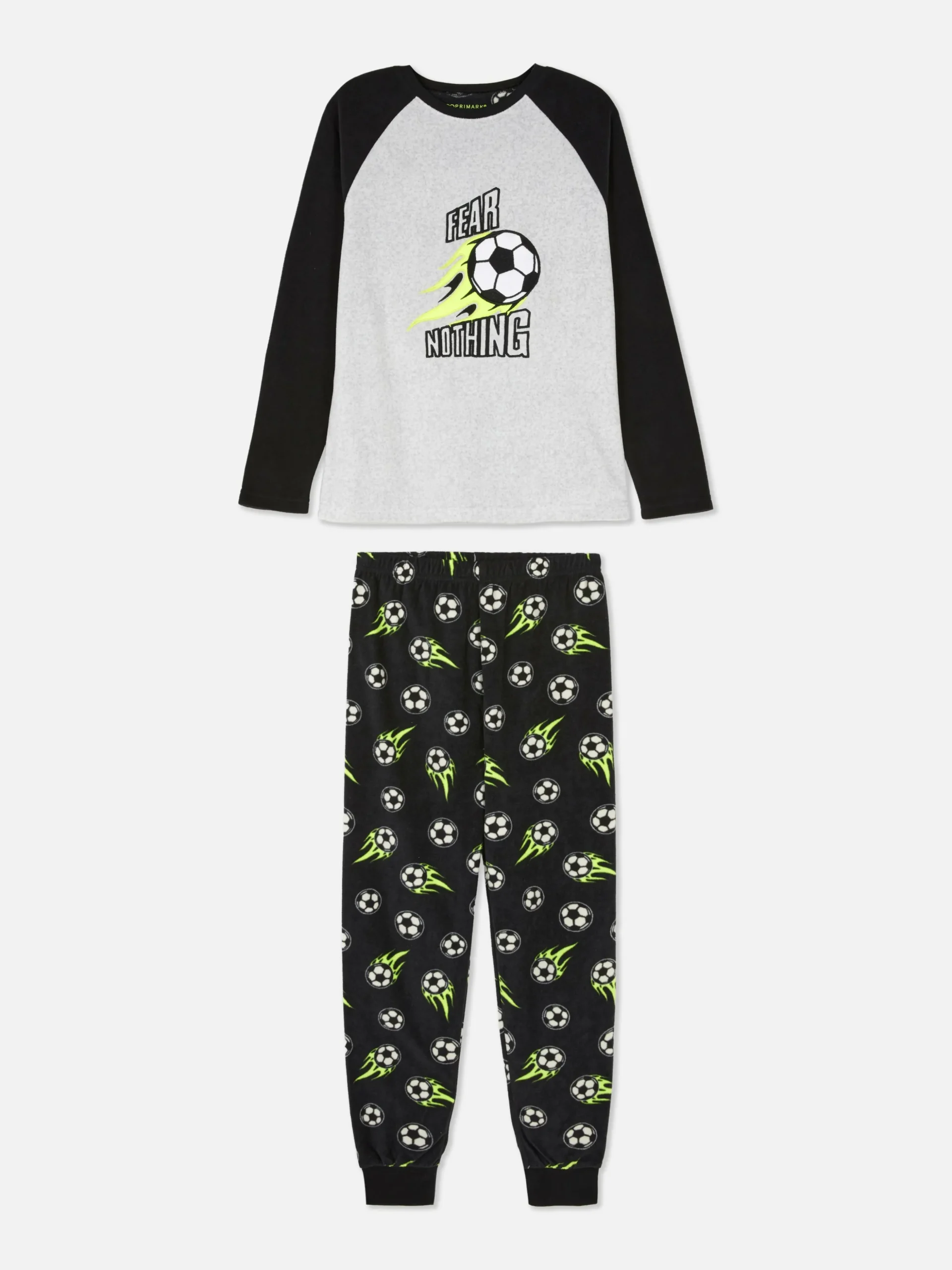Pyjama En Polaire à Motif Ballon De Foot
