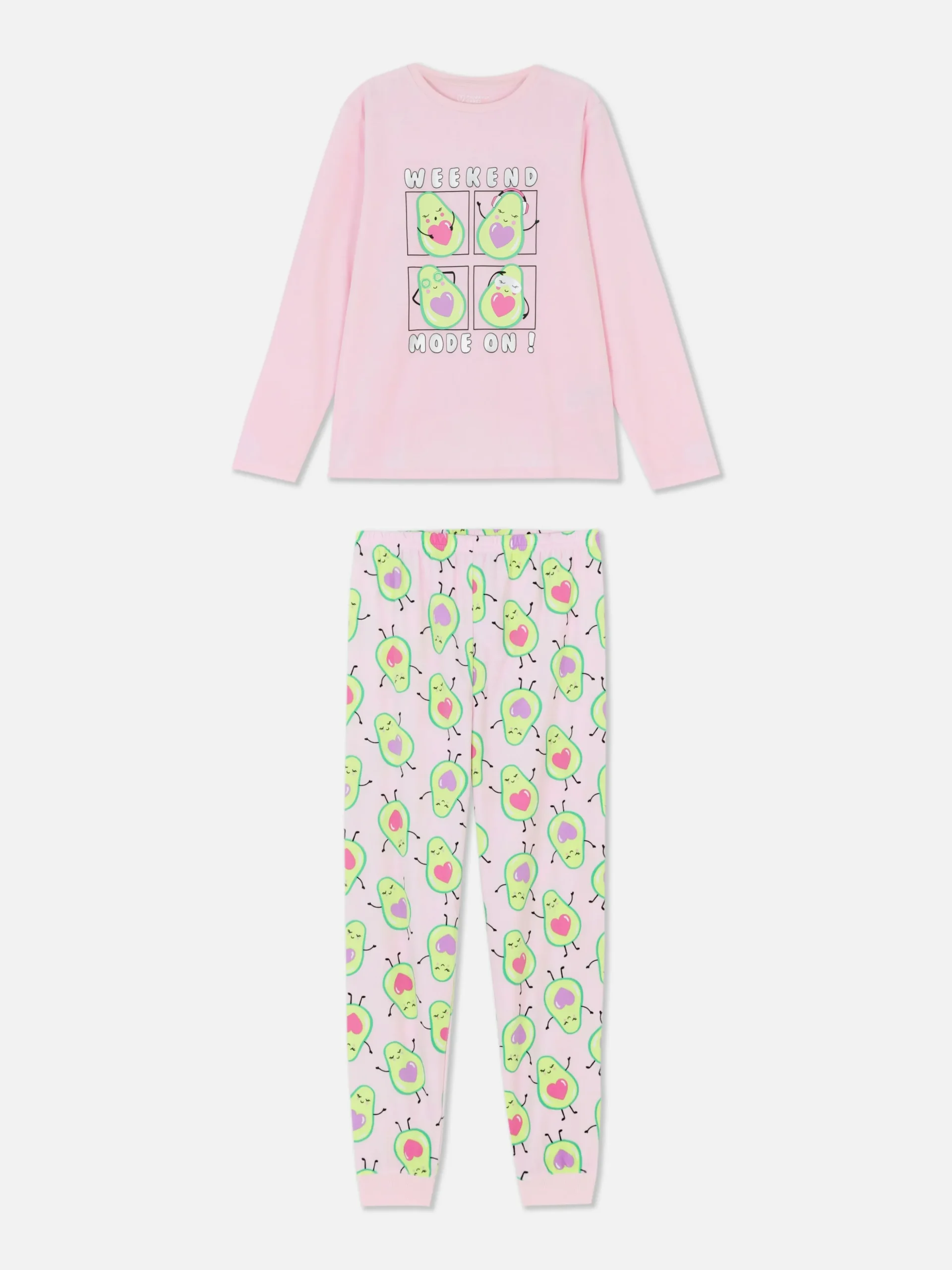Pyjama En Velours à Motif Avocat