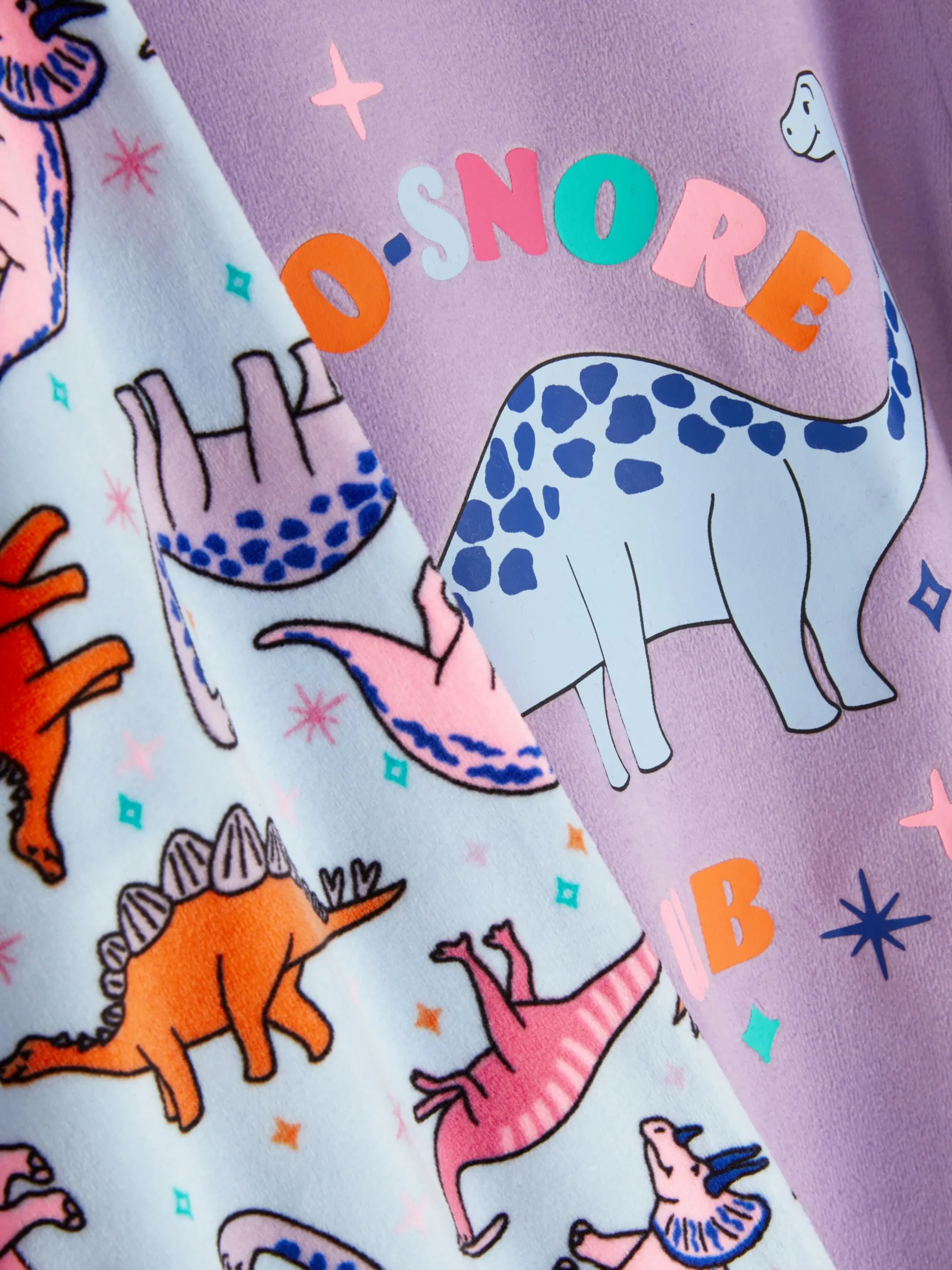 Pyjama En Velours Dinosaure