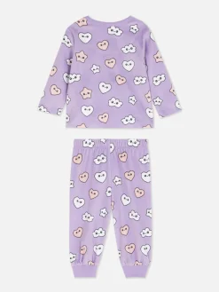 Pyjama En Velours Graphique