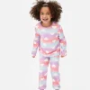 Pyjama En Velours Nuage à Dégradé