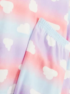 Pyjama En Velours Nuage à Dégradé