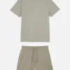 Pyjama Short Texturé