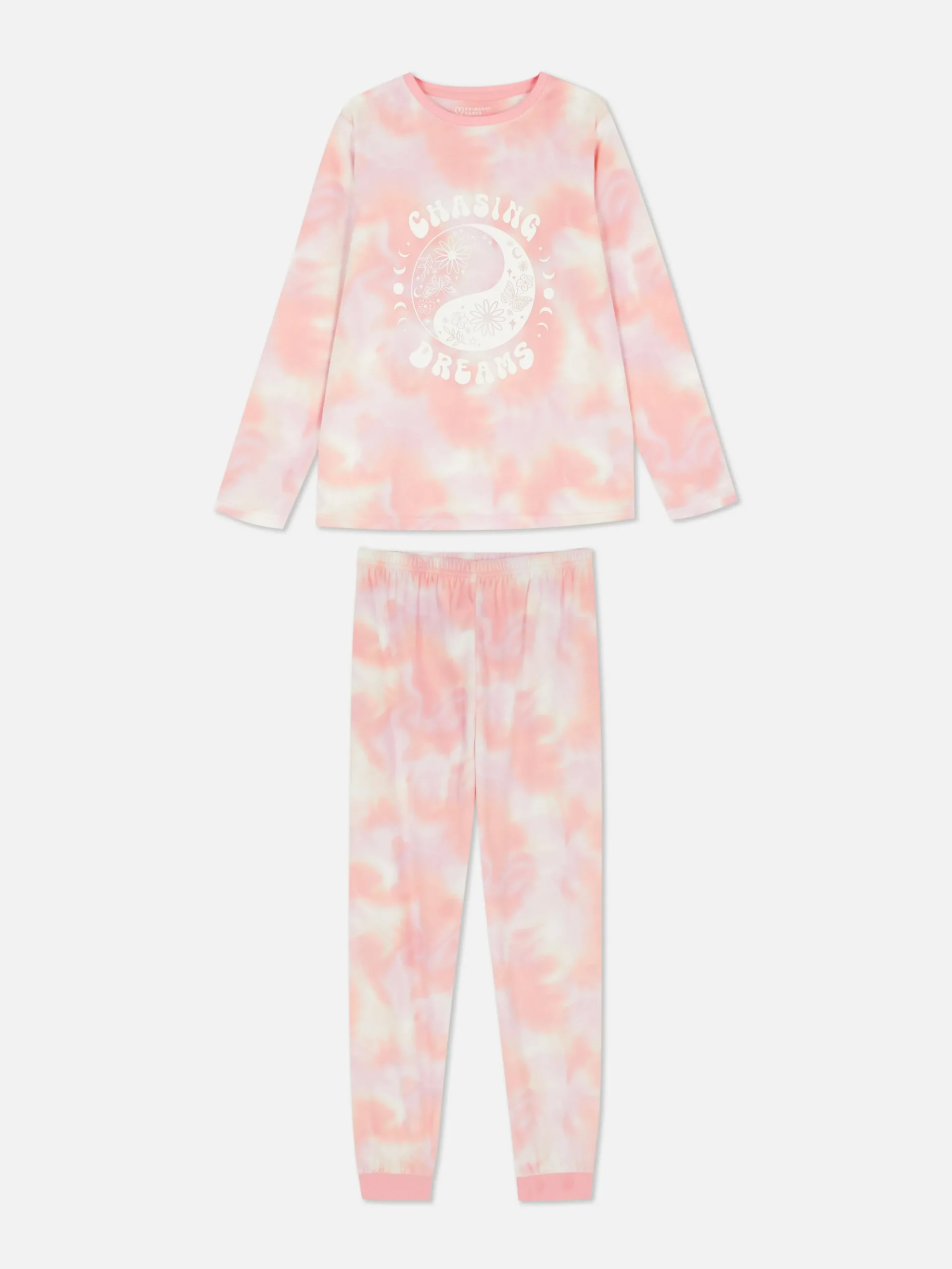 Pyjama Tie Dye En Tissu Minky Chasing Dreams