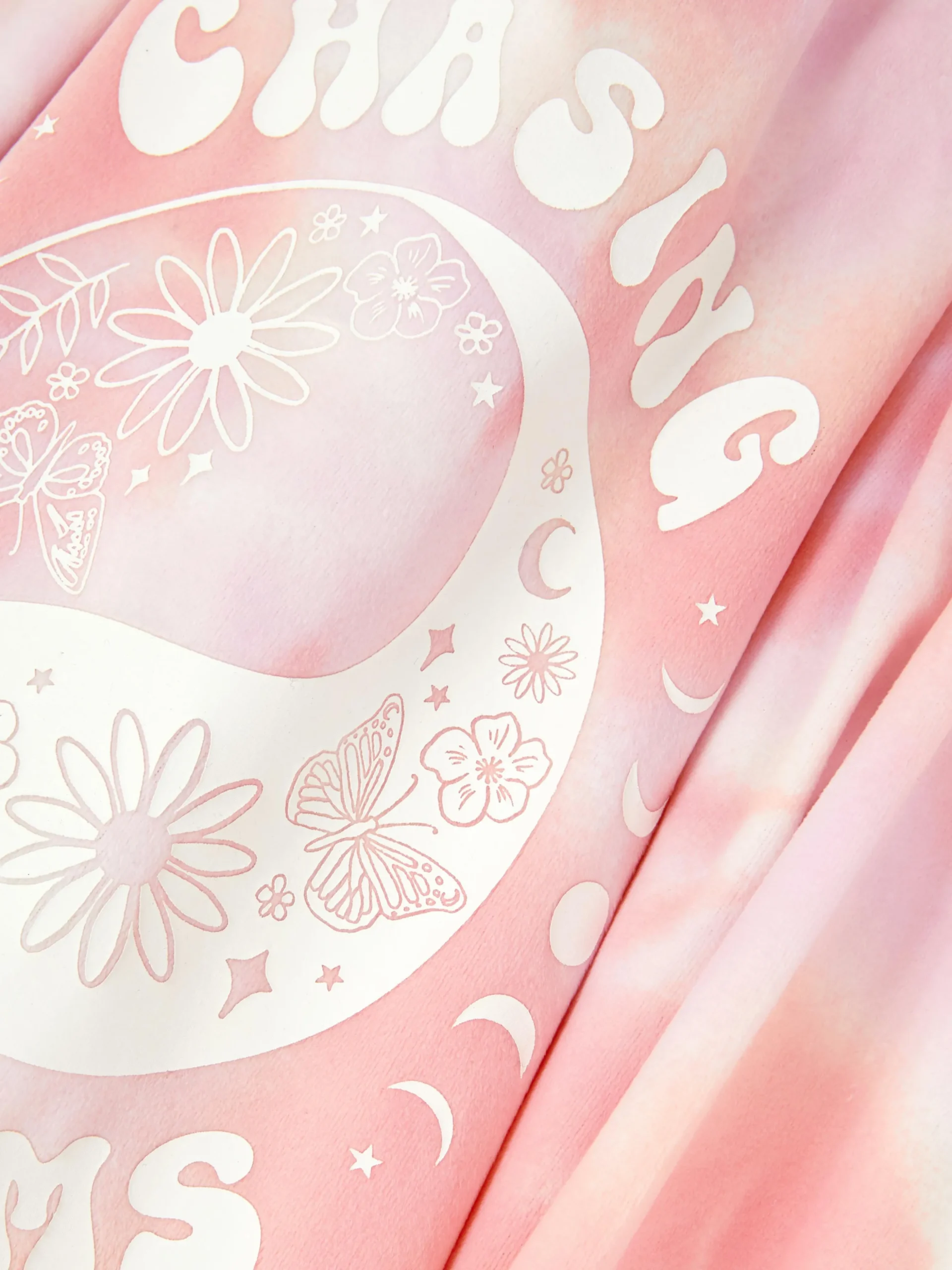 Pyjama Tie Dye En Tissu Minky Chasing Dreams