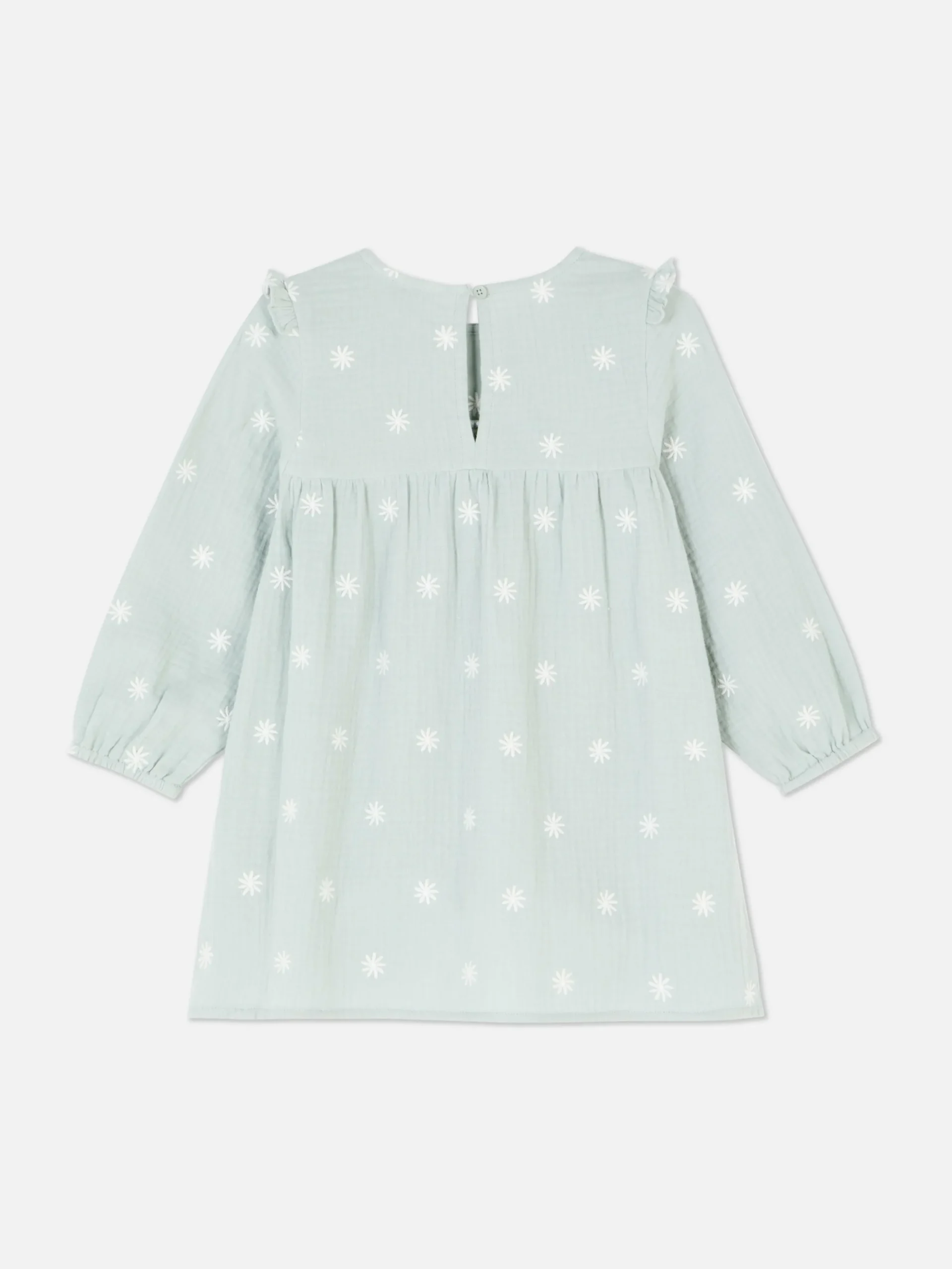 Robe à Smocks Et à Manches Longues