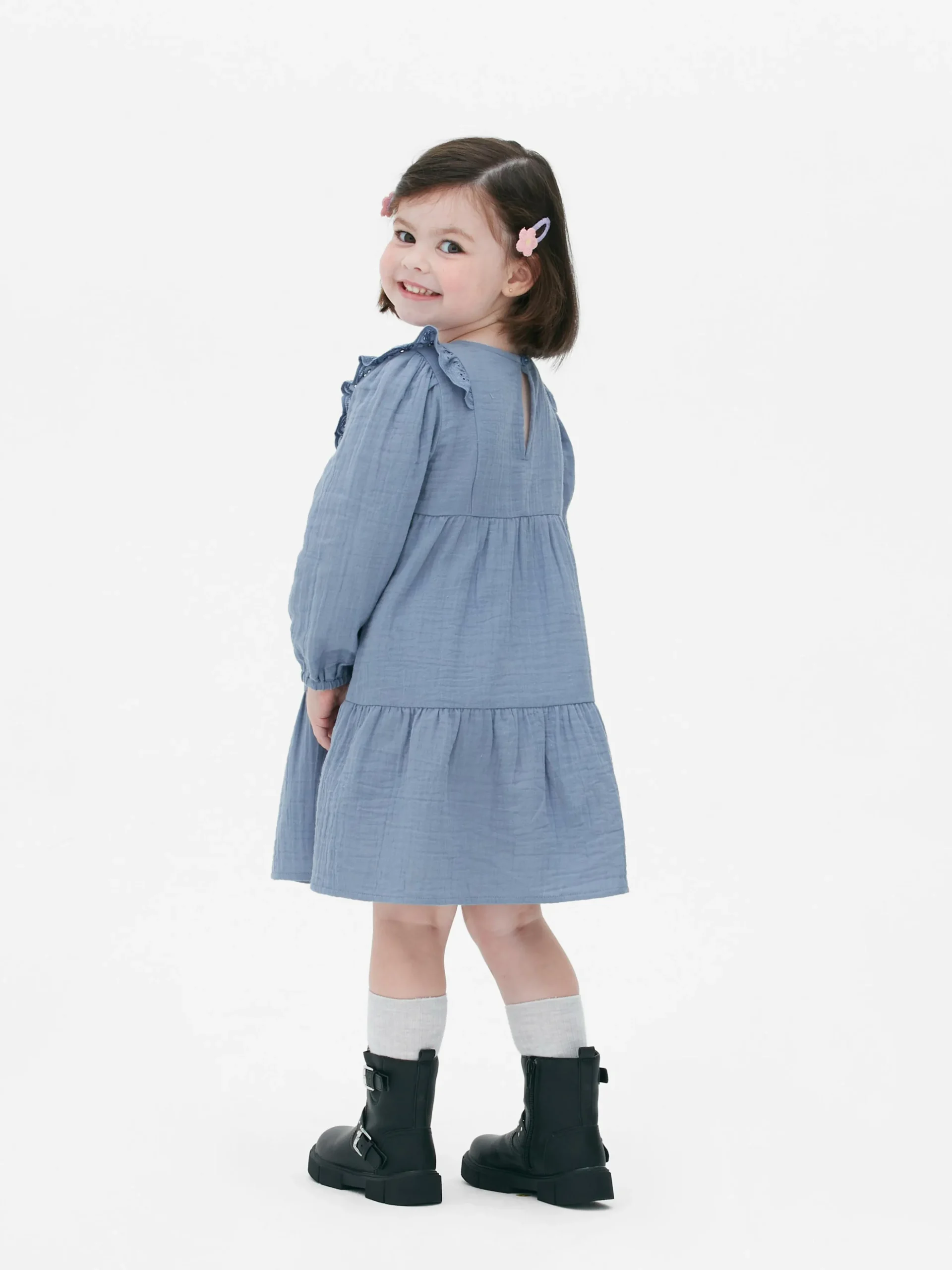 Robe à Superpositions En Broderie Anglaise