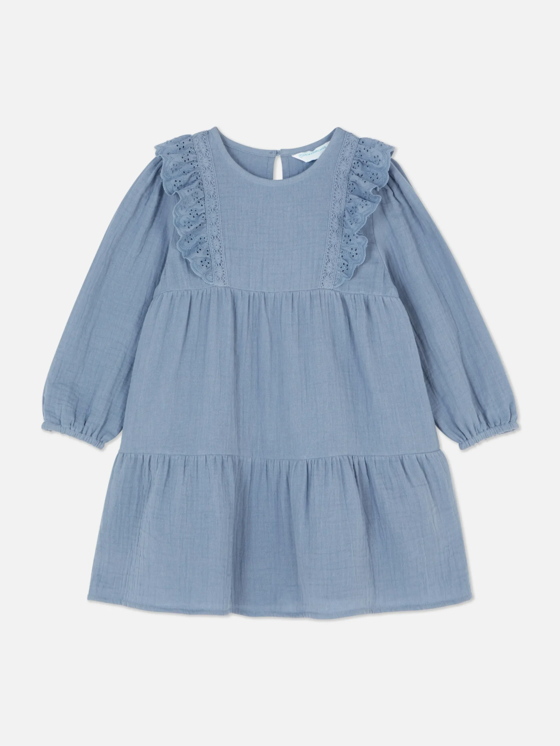 Robe à Superpositions En Broderie Anglaise