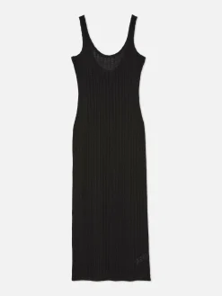 Robe Mi-longue En Crochet