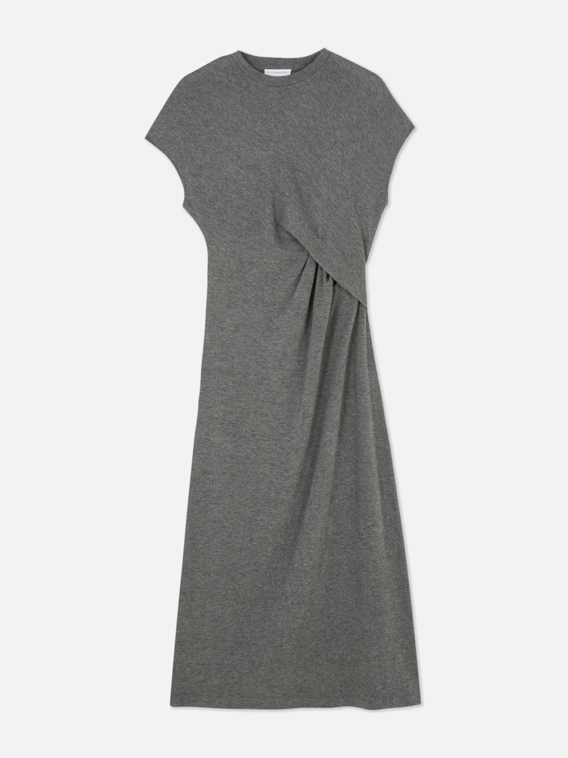 Robe Mi-longue Torsadée En Jersey The Edit
