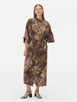Robe-chemise Mi-longue The Edit