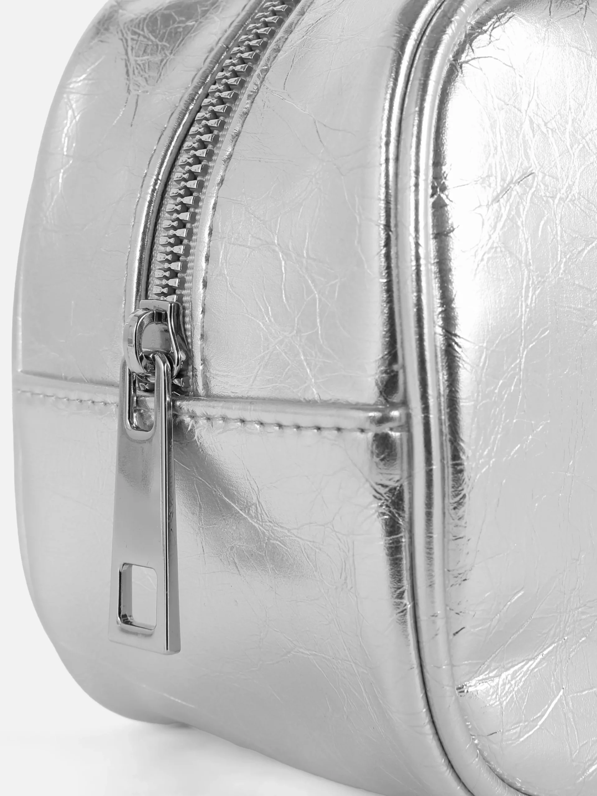Sac à Bandoulière En Tissu Froncé Texturé
