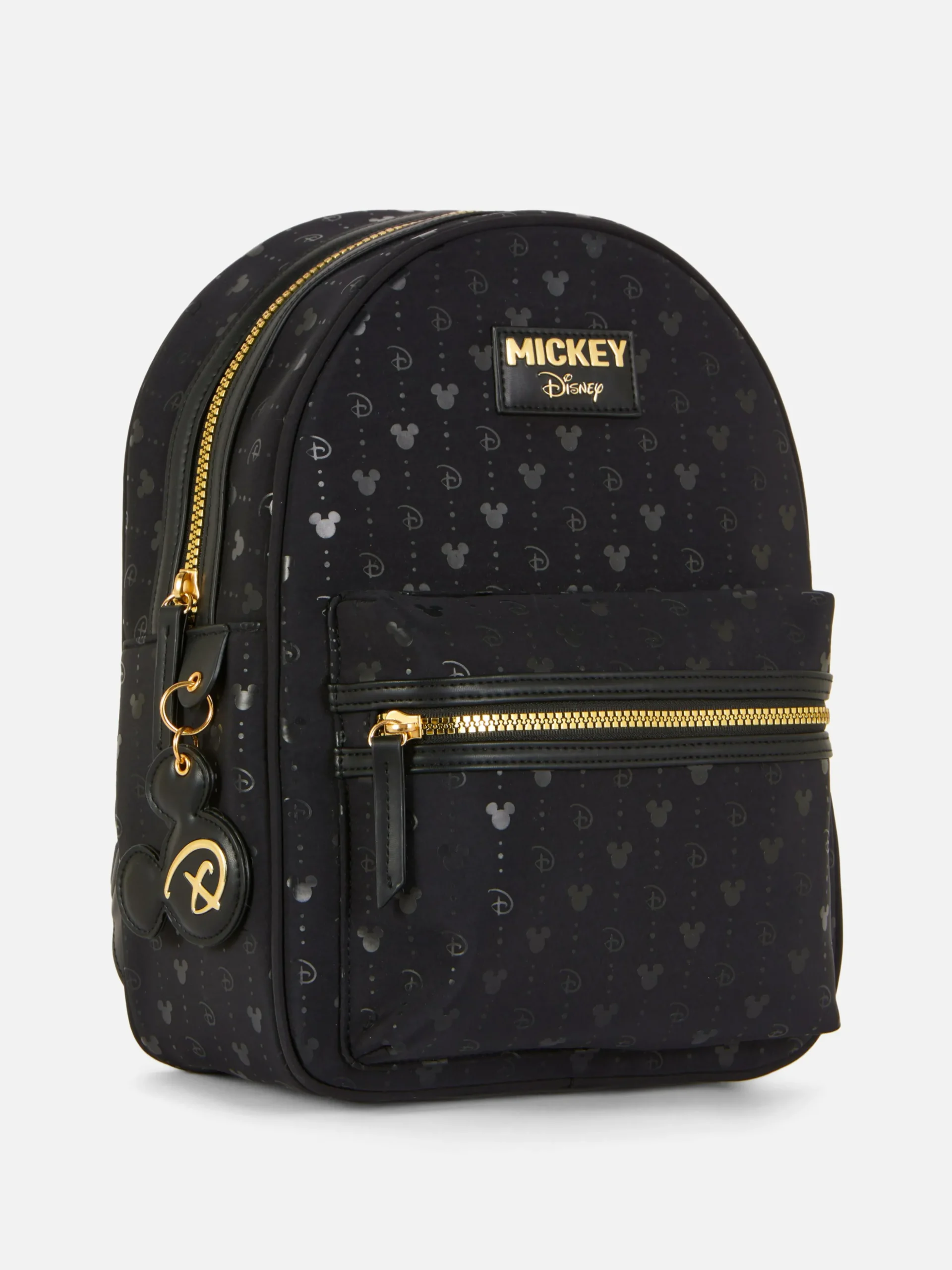 Sac à Dos à Monogramme Doré Disney Mickey Mouse