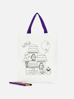 Sac à Friandises Coloré Pour Halloween